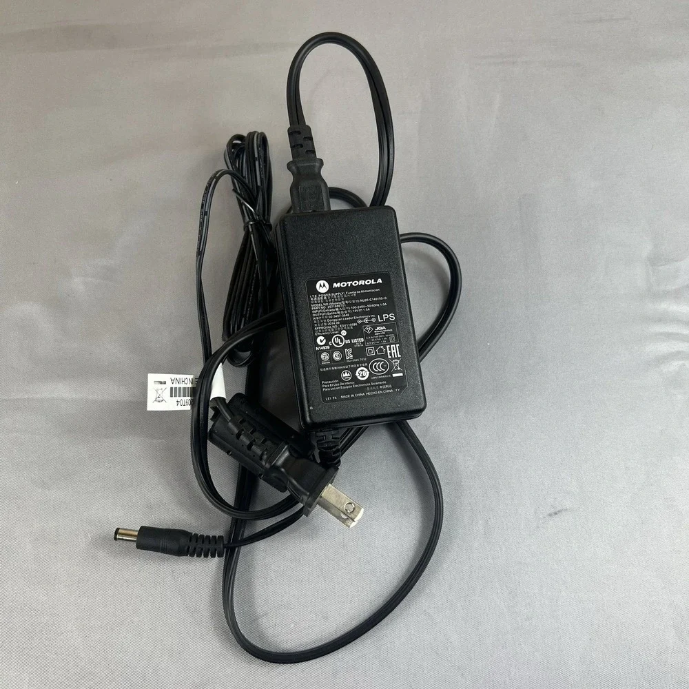 Genuine Motorola 14V 1.5A Power Adapter NU20-C140150-13 Tested